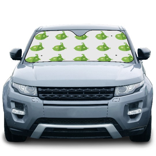Submarine Lime Car Sun Shades
