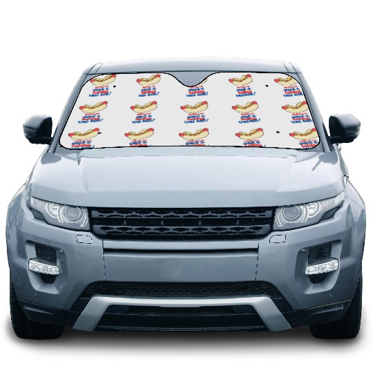 Makes me want a hot dog real bad Car Sun Shades