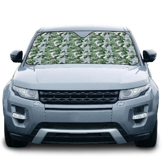 Person Fencing Fencer Gift Car Sun Shades