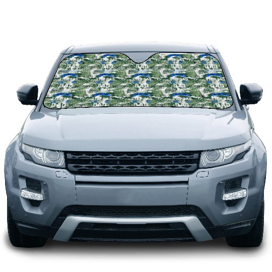 Funny step dad that stepped up, Step-Dad, Husband Car Sun Shades