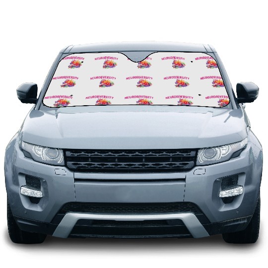 Embrace Neurodiversity Psychiatrist Gift Car Sun Shades