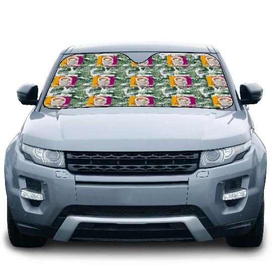 My girlfriend is hotter than my coffee Car Sun Shades