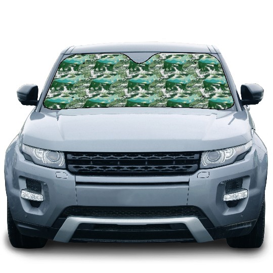 Mountain Wolf Car Sun Shades