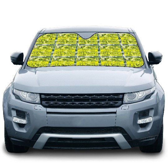Piercing Work Tattoo Studio Car Sun Shades