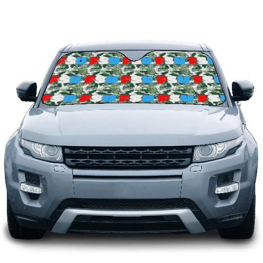 FSU Fuck Shit Up (in Red White Blue letters) Car Sun Shades