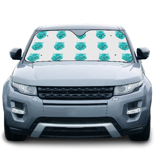 Lion Face Car Sun Shades