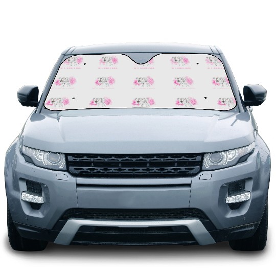 Mama Dalmatian Dog Lover Car Sun Shades