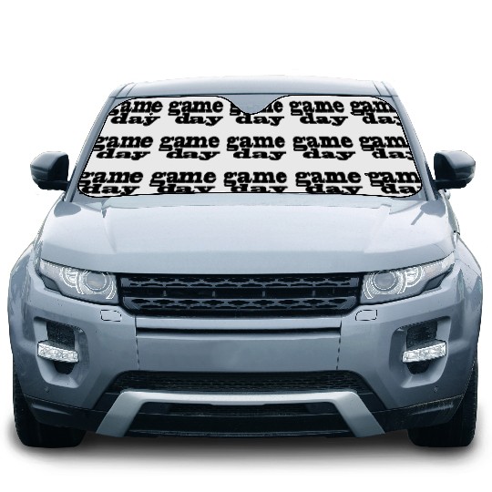 Game Day Car Sun Shades