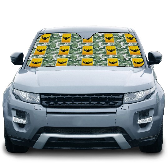 El Murcielago Bat Card Mexican Lottery Card Car Sun Shades
