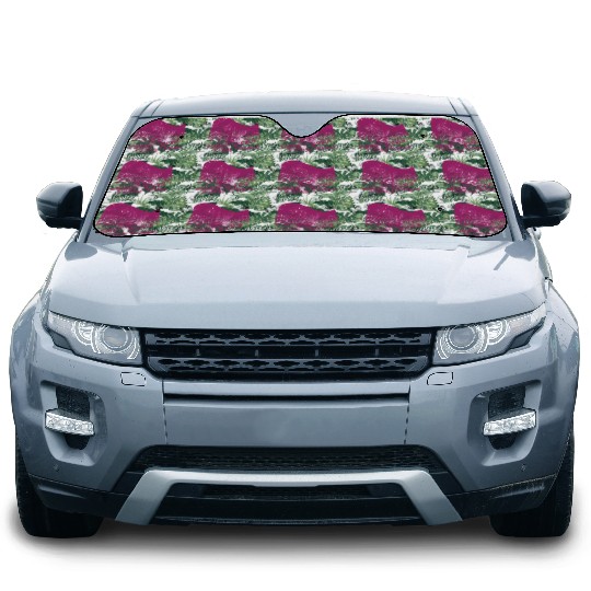 Eyes Wide Winter Storm Deep In Pink Car Sun Shades