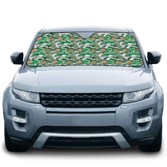 Funny St Patricks Day Drinking Team 2023 Irish Car Sun Shades