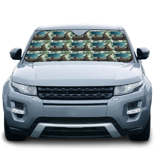 3D surreal design Car Sun Shades