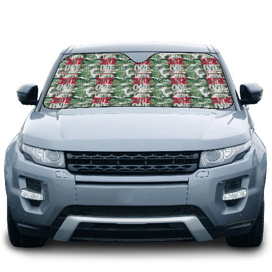 trust no one quote Car Sun Shades