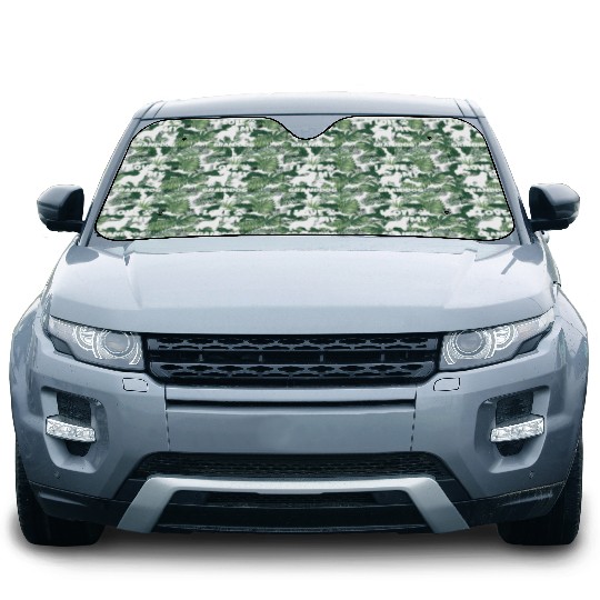 I Love My Granddog Bernese Mountain Dog Car Sun Shades