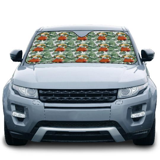 Pour Some Gravy on Me Happy Turkey Thanksgiving Car Sun Shades