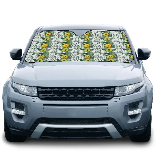 Lemon on a Pear Car Sun Shades