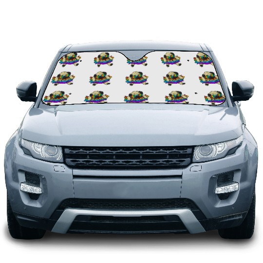 Pug Dog Gay Pride Lgbt Pride Car Sun Shades