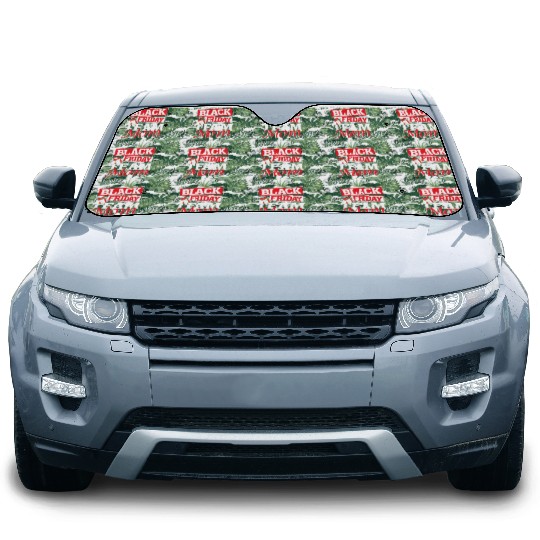 Black Friday Team Mom Car Sun Shades