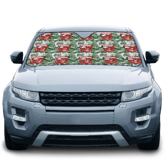 Warning Black Friday Shopper for Shopping Fans Car Sun Shades