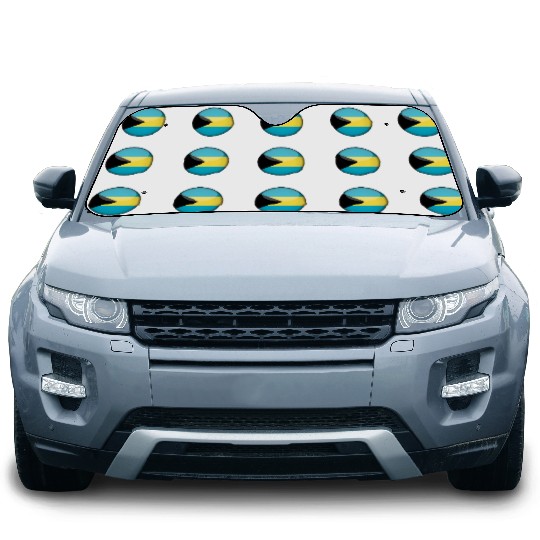 Bahamas Flag Car Sun Shades