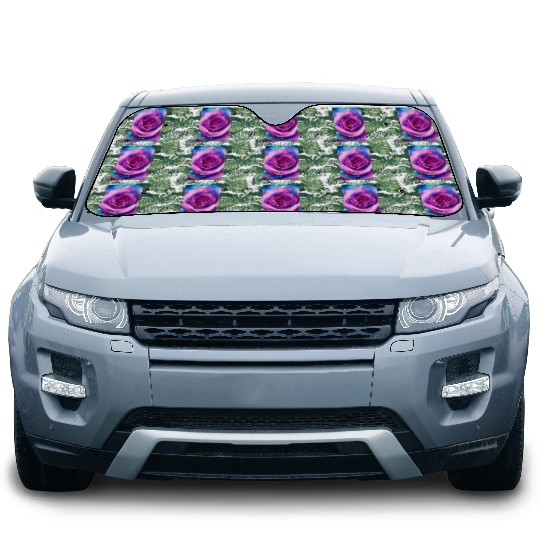 Galaxy rose Car Sun Shades