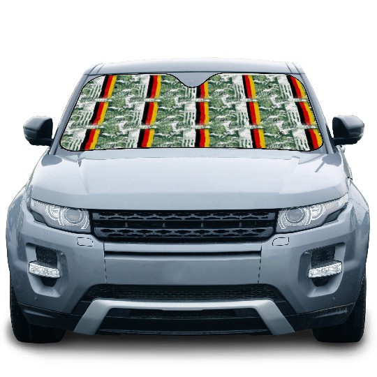 Germany Design for proud German Americans Car Sun Shades