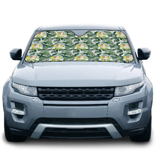 Dabbing Dab Unicorn Rainbow Metal Music Heavy Rock Car Sun Shades