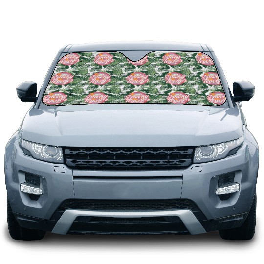 Halloween Teacher Car Sun Shades, Spooky Teacher Ghost Bat