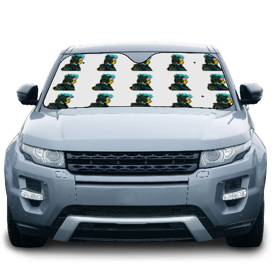 Sci-fi character Car Sun Shades