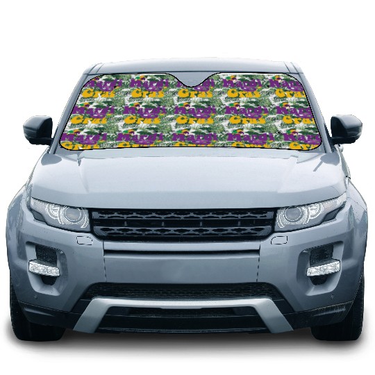 Mardi Gras Truck Aesthetic Fat Tuesday Carnival Car Sun Shades