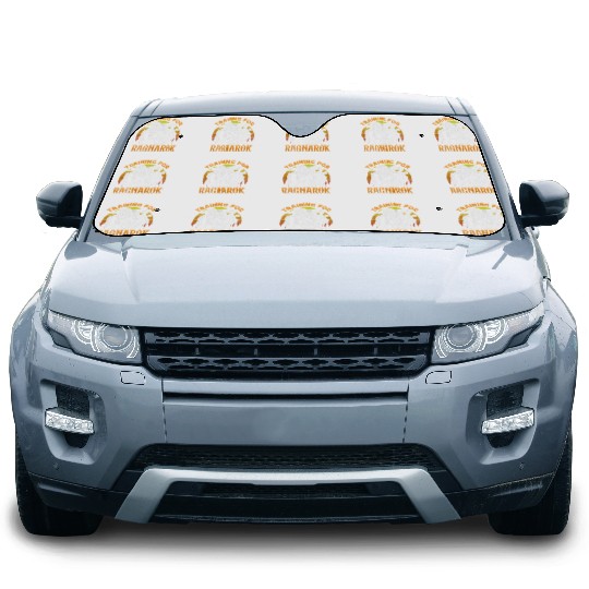 Bodybuilding - Training for ragnarok Car Sun Shades