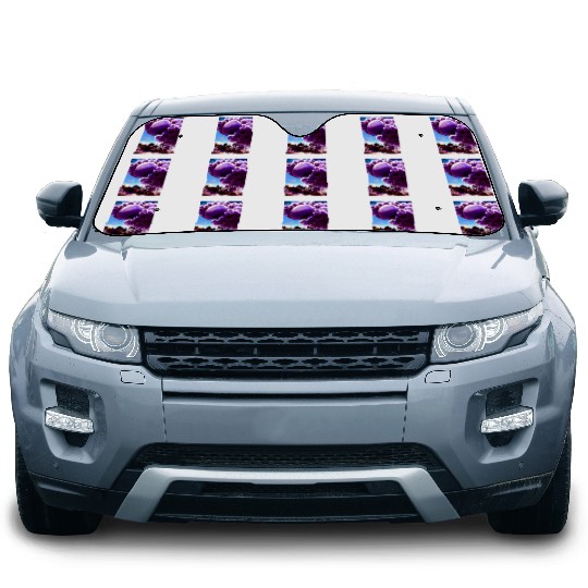 Above the clouds, A purple landscape Car Sun Shades