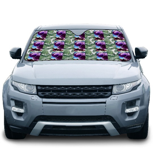 Above the clouds, A purple landscape Car Sun Shades