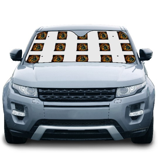 Cute Spider Monkey Animal Lovers Spider Monkey Car Sun Shades