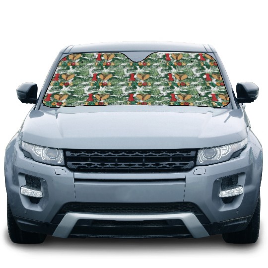 I Love Taco Groovy Tacos Are My Valentine Car Sun Shades