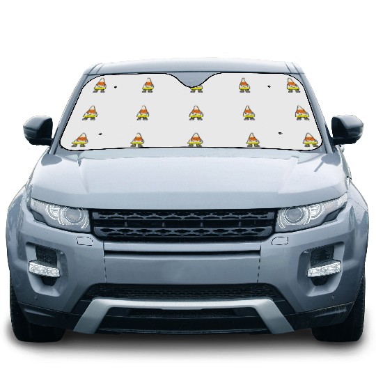 candy corn Funny Car Sun Shades