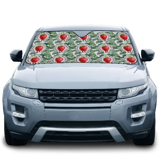Strawberry is my favorite fruit Car Sun Shades