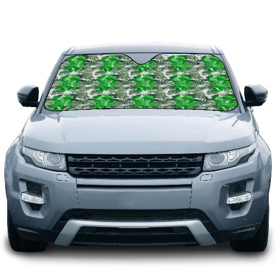 Slainte St Patricks Day Irish Cheers Good Health Car Sun Shades