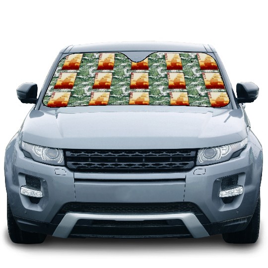 Santa Fe New Mexico wild west town Car Sun Shades