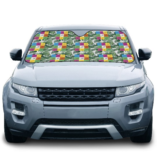 Squirrel Design Car Sun Shades