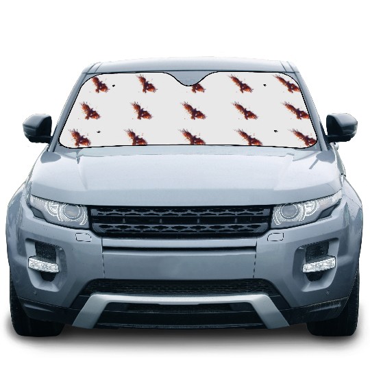 Hawk flying Car Sun Shades
