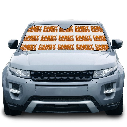 Candy Is My Favorite Vegetable 2 Car Sun Shades