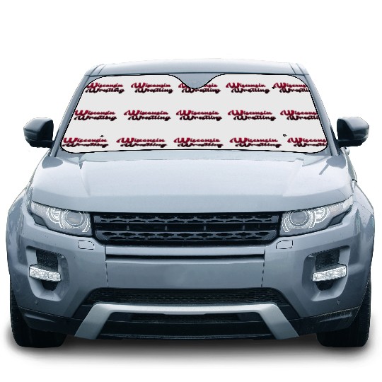 Wisconsin Wrestling Car Sun Shades