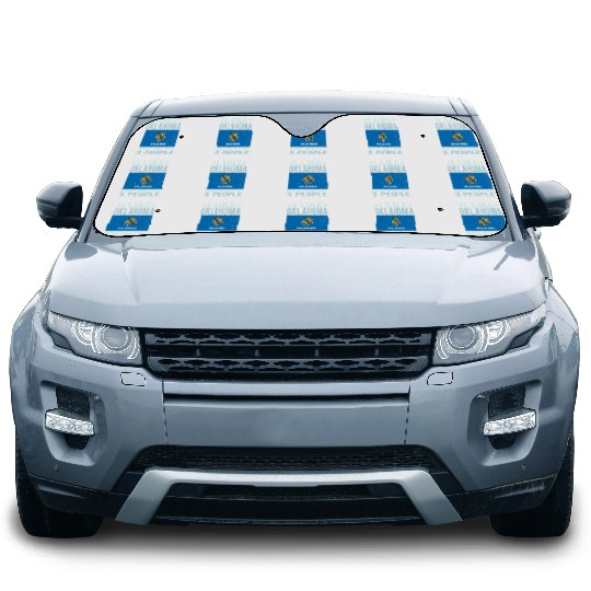 Oklahoma Flag US State Car Sun Shades