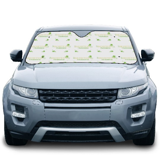 Boston Terrier - St. Patrick's Day Car Sun Shades