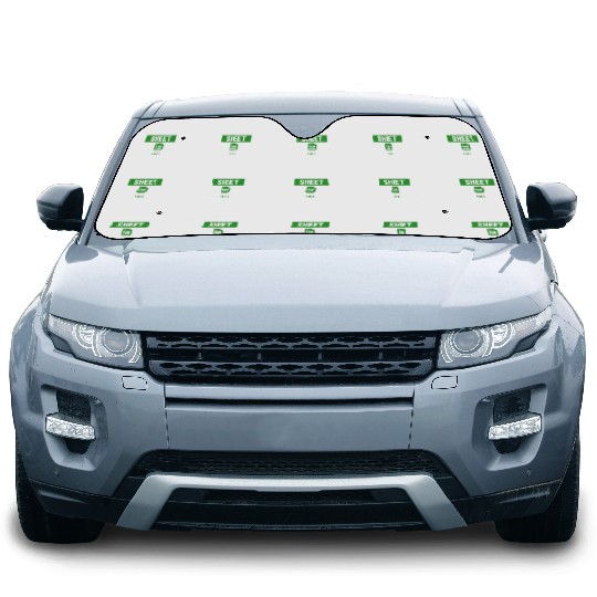 Funny Excel Pun, It's Too Early for this Sheet Car Sun Shades