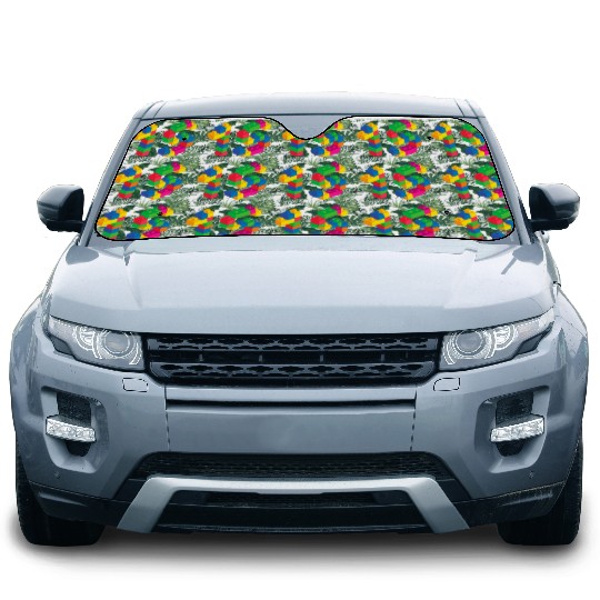 Cute Block Building 15th Birthday Gift 15 Year Car Sun Shades