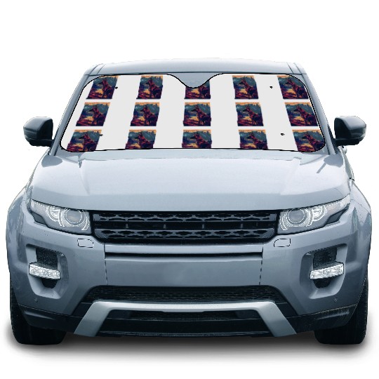 Belgian Malinois Nature Car Sun Shades