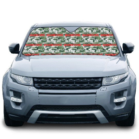 Fathers Day Fun Dad You Cant Scare Me I Have Three Car Sun Shades