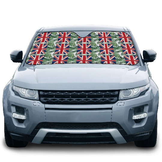Union Jack Flag Car Sun Shades